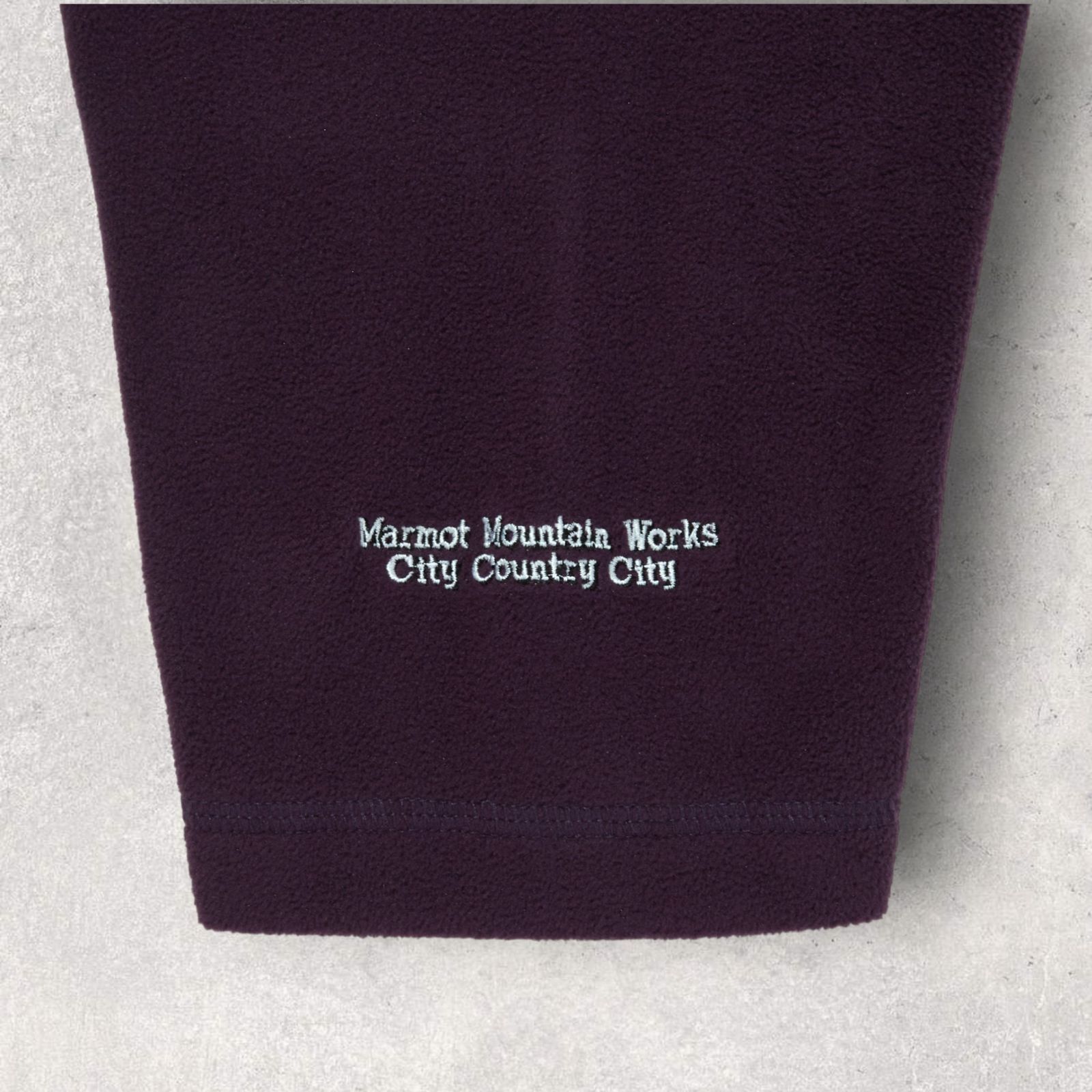 MMWCCC POLARTEC FLLECE JACKET_PURPLE KANDAIZUMI_COM