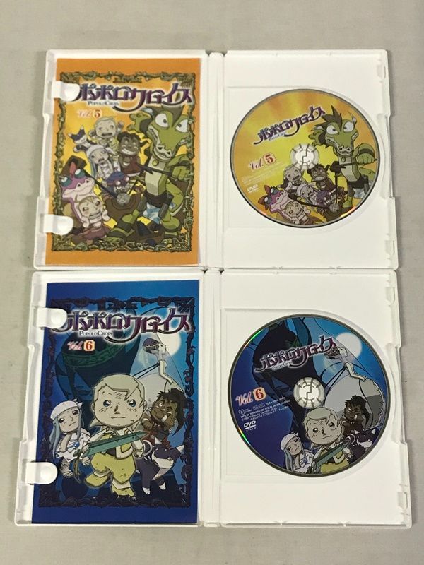 ポポロクロイス～はじまりの冒険～DVD全6巻セット ポポロクロイス～はじまりの冒険～DVD全6巻セット - メルカリ