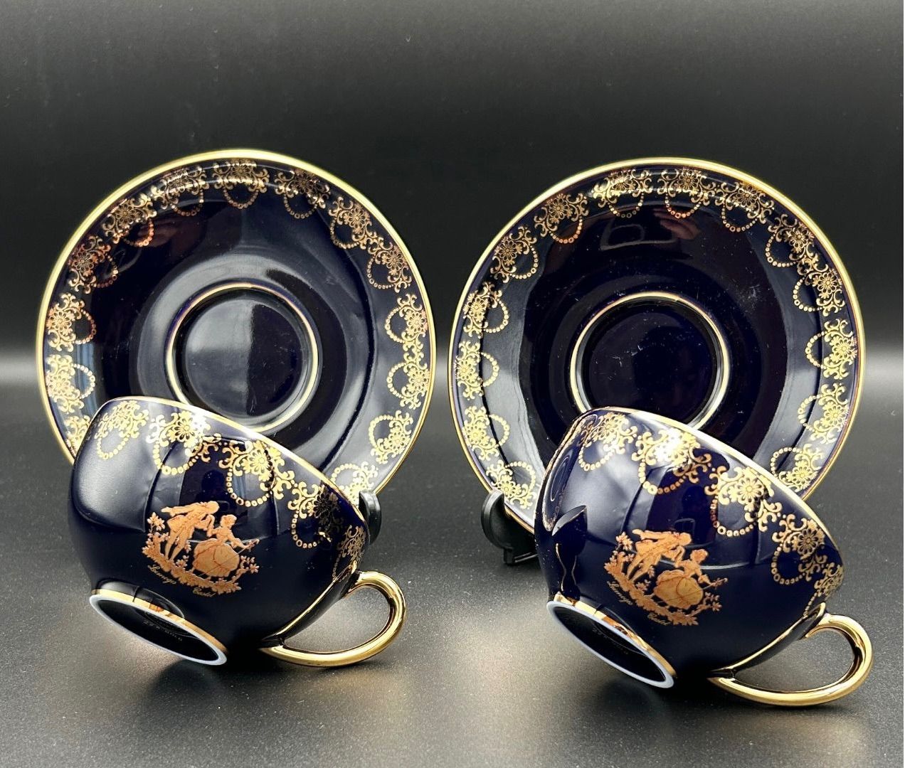 希少】Limoges（リモージュ）CASTEL 22K金彩 アンティーク