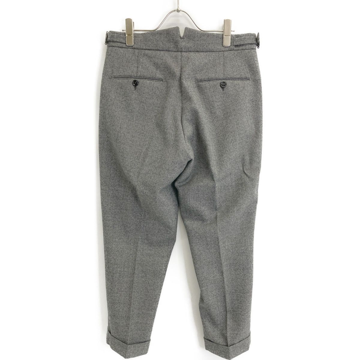 BERWICH ベルウィッチ scotch 44 グレー シャークスキン ウール