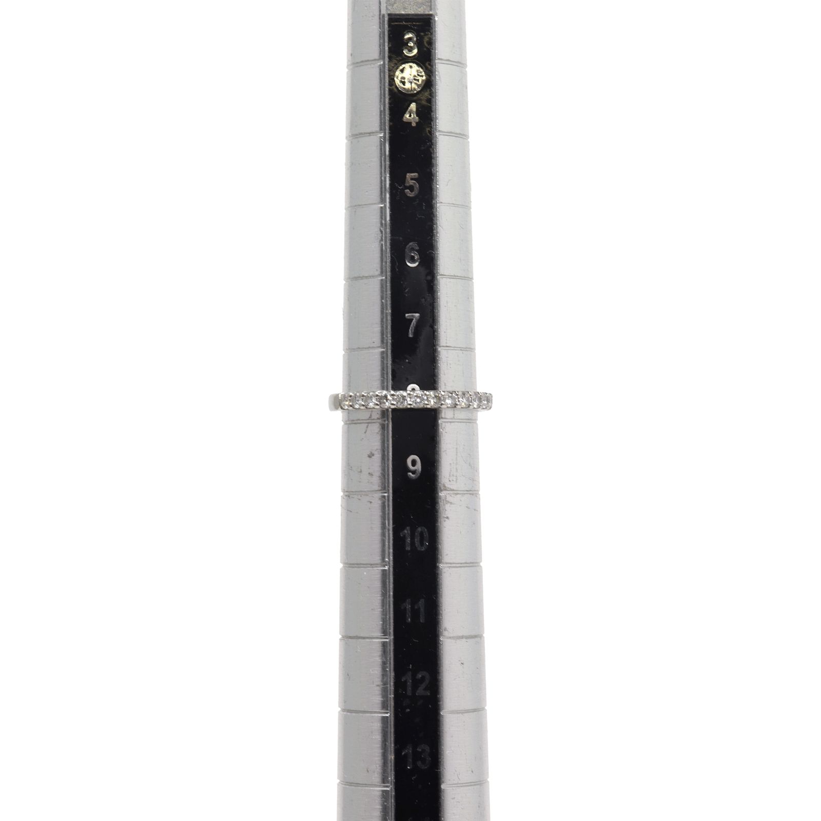 新品仕上げ I-PRIMO アイプリモ Pt950 ハーフエタニティ リング