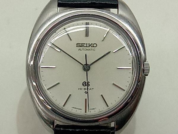 Grand SEIKO 自動巻時計 5641-7000 黒文字盤 GRAND SEIKO 5641-7000 黒文字盤 自動巻き 稀少 レア 良品 グランド