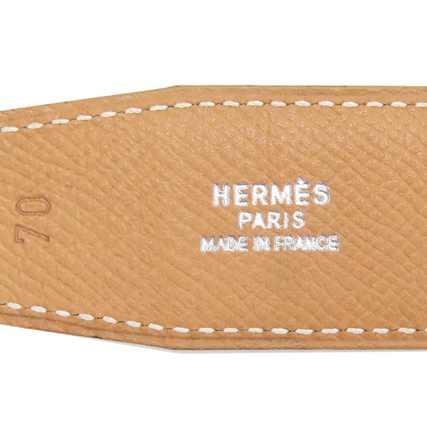 エルメス HERMES ベルト コンスタンスH ＃70 ボックスカーフ