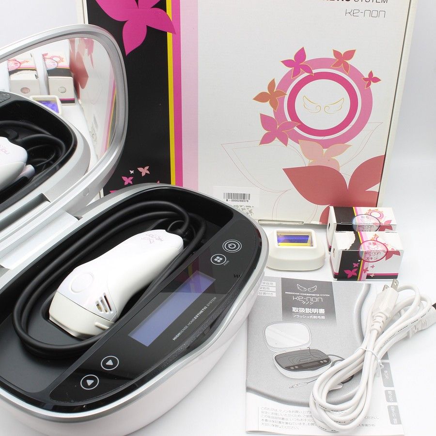 KE-NON 脱毛器 家庭用エステシステムVer.7.1 カートリッジ付き KE-NON ケノン 脱毛器 家庭用エステシステムVer.7.1 KE-NON 脱毛器