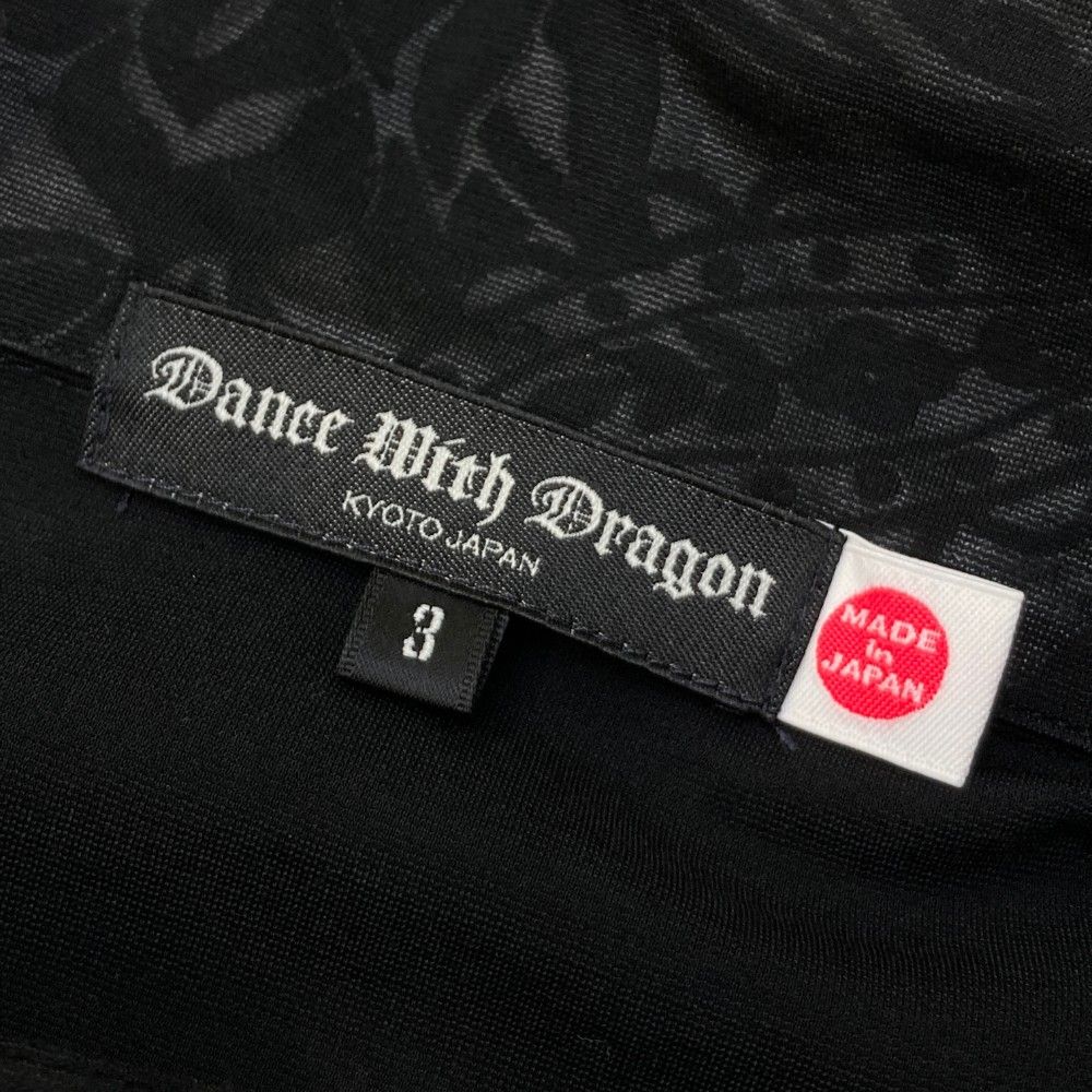 新品　DANCE WITH DRAGON メンズ　ジップジャケット DANCE WITH DRAGON ダンスウィズドラゴン ジップジャケット ライン