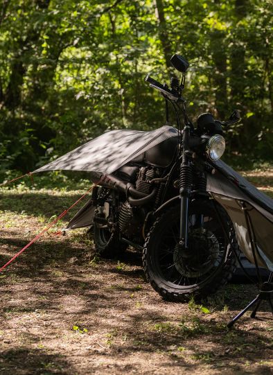 NEIGHBORHOOD NH X ABEL BROWN . NOMAD 4 MOTORCYCLE TENT 2323030N