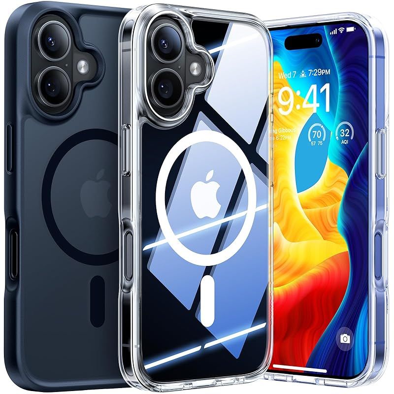 黄変99%遮断 × クリア持続技術】TORRAS iPhone 16 用 ケース クリア