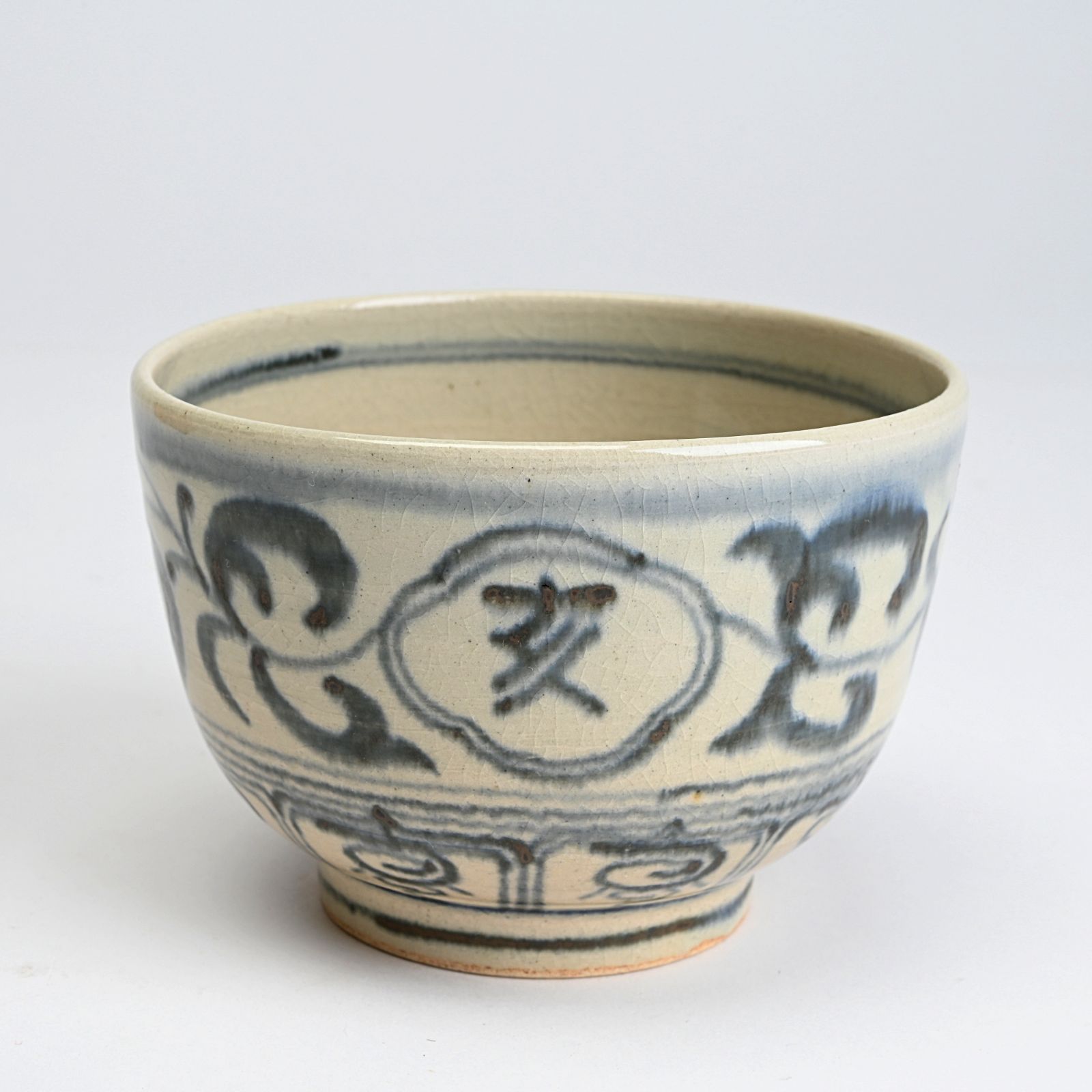 品】楽山窯造 安南数茶碗（共箱）USED〈税込•送料込〉 【公式通販】