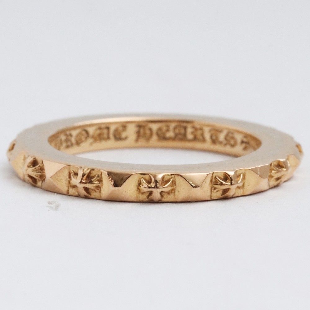 13号 CHROME HEARTS 22K トゥルーファッキンパンクリング プラスパンク