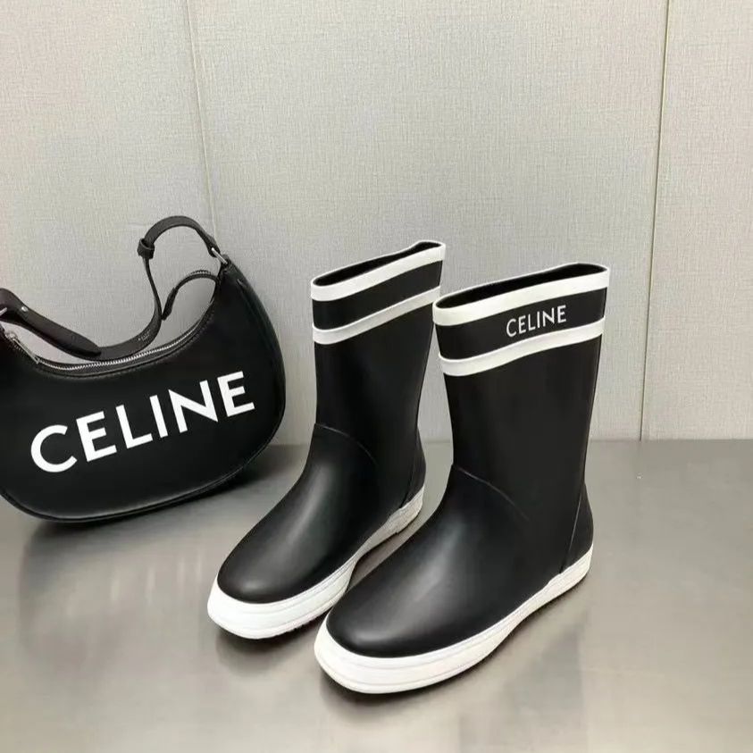 CELINEセリーヌレディースレインブーツ