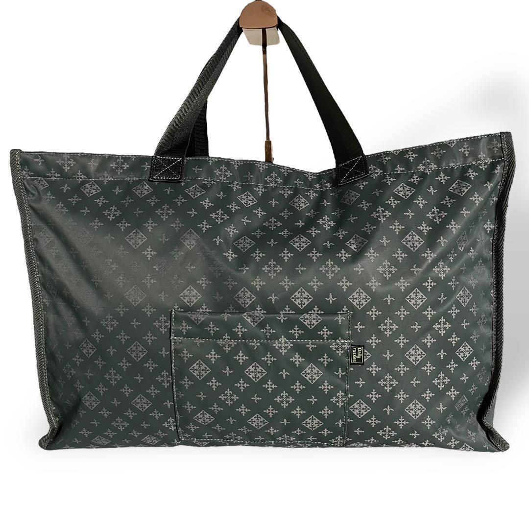 極美品】russet ラシット ナイロン PCケース ネイビー×ボルドー A4 極