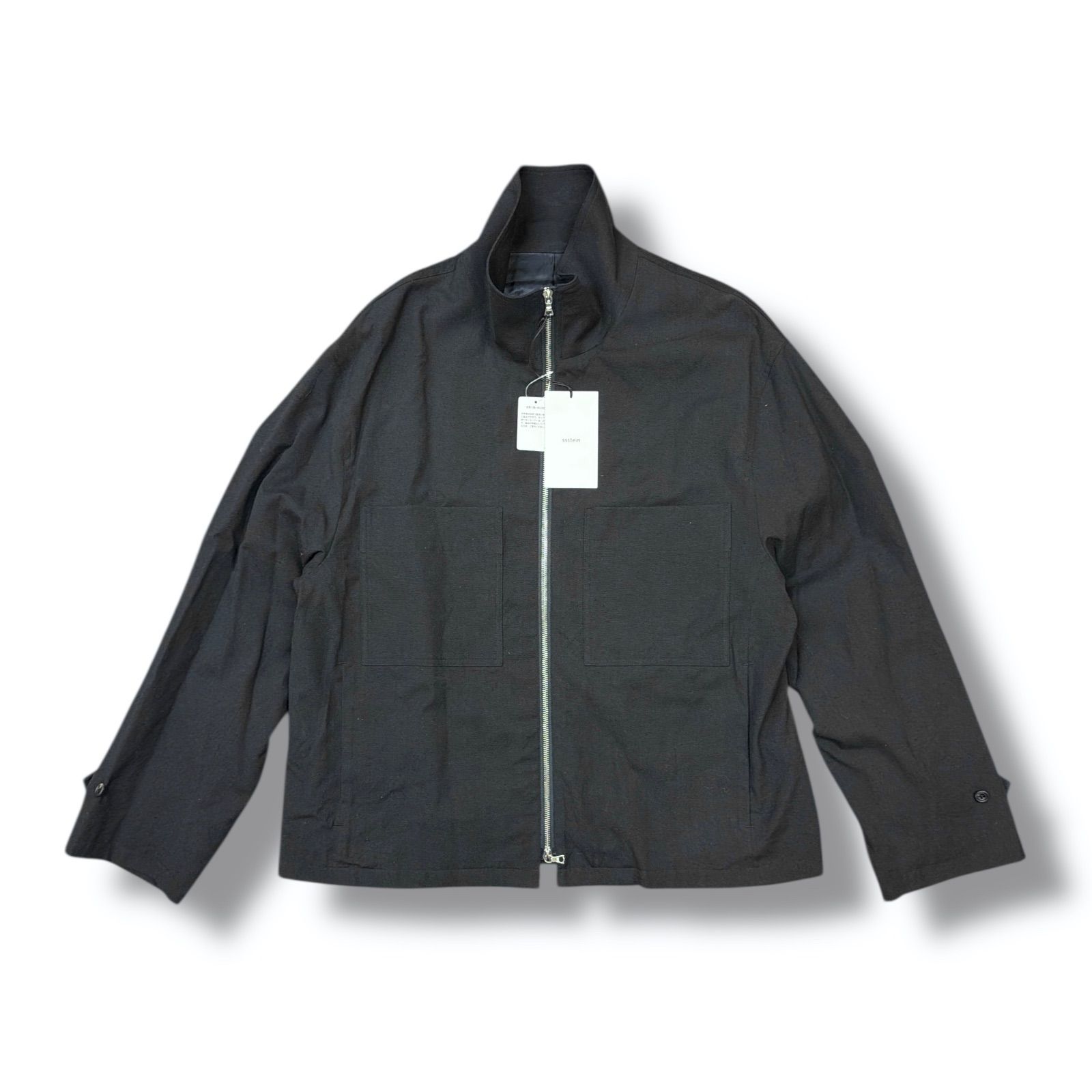 参考上代74800円 未使用品 stein SILK NEP CLOTH DRIZZLER JACKET 