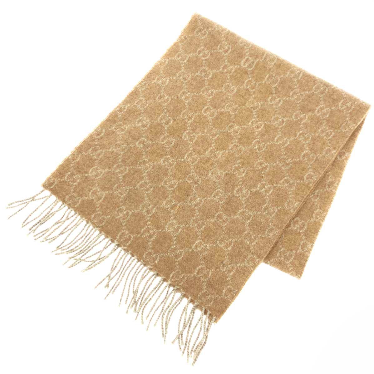 GUCCI グッチ マフラー カシミア ベージュ