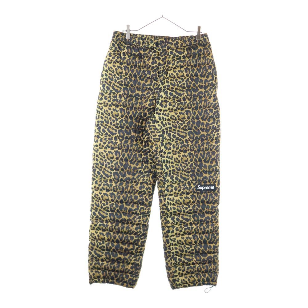 SUPREME シュプリーム 21AW Micro Down Pant PERTEX マイクロダウンパンツ レオパード