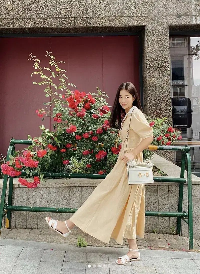 【中古】エズミ EZUMi ワンピース ロング ノースリーブ プリーツ切替 チェック柄 S ピンク 紺 ネイビー エズミ EZUMi ワンピース ロング ノースリーブ プリーツ切替 チェック