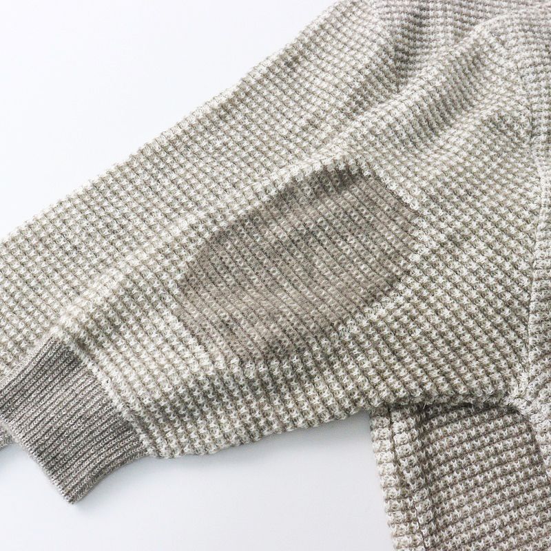 美品 ミナペルホネン mina perhonen strudel ニット 38/グレー 