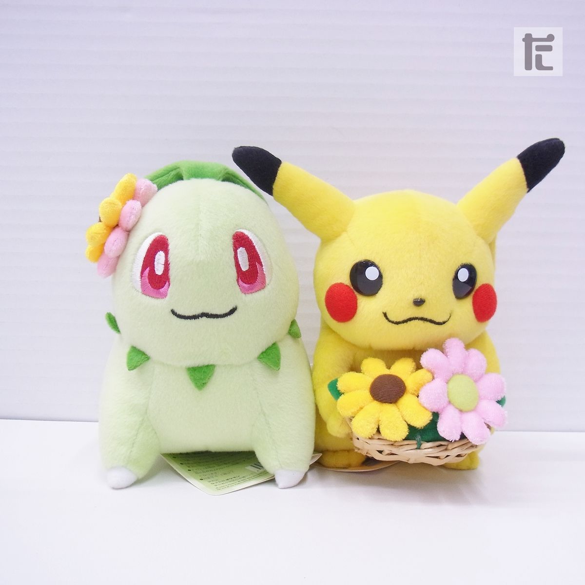 ピカチュウ チコリータ とりかえっこぬいぐるみ ポケモンセンター ピカチュウ チコリータ とりかえっこぬいぐるみ ポケモンセンター