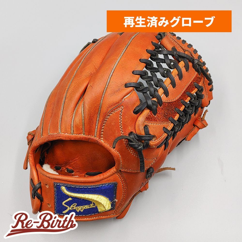 クリーニング済み 】 スラッガー 軟式グローブ / 内野手用 型付け済み 