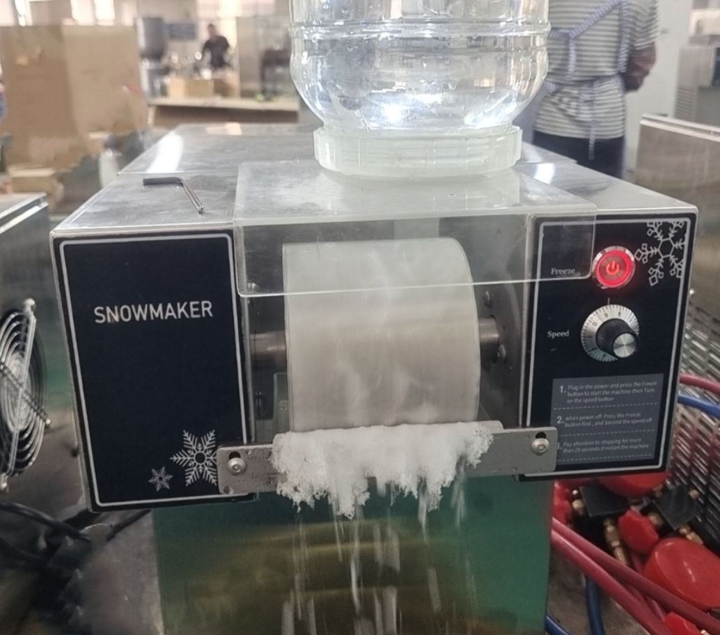 氷のいらないかき氷ピンス機