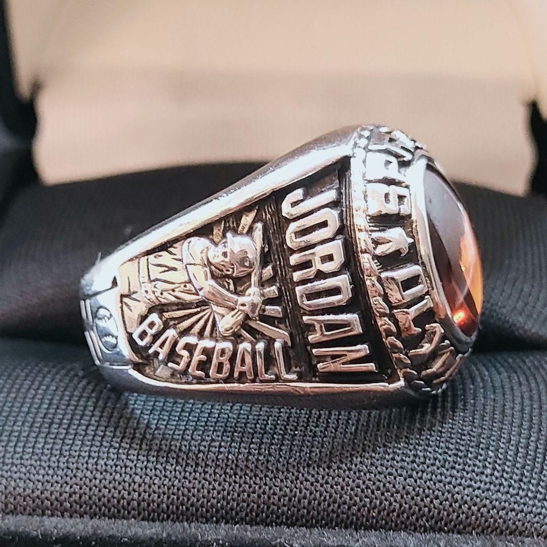 2009年 ヴィンテージ カレッジリング 野球 BASEBALL JORDAN 2009年 ヴィンテージ カレッジリング 野球 BASEBALL JORDAN