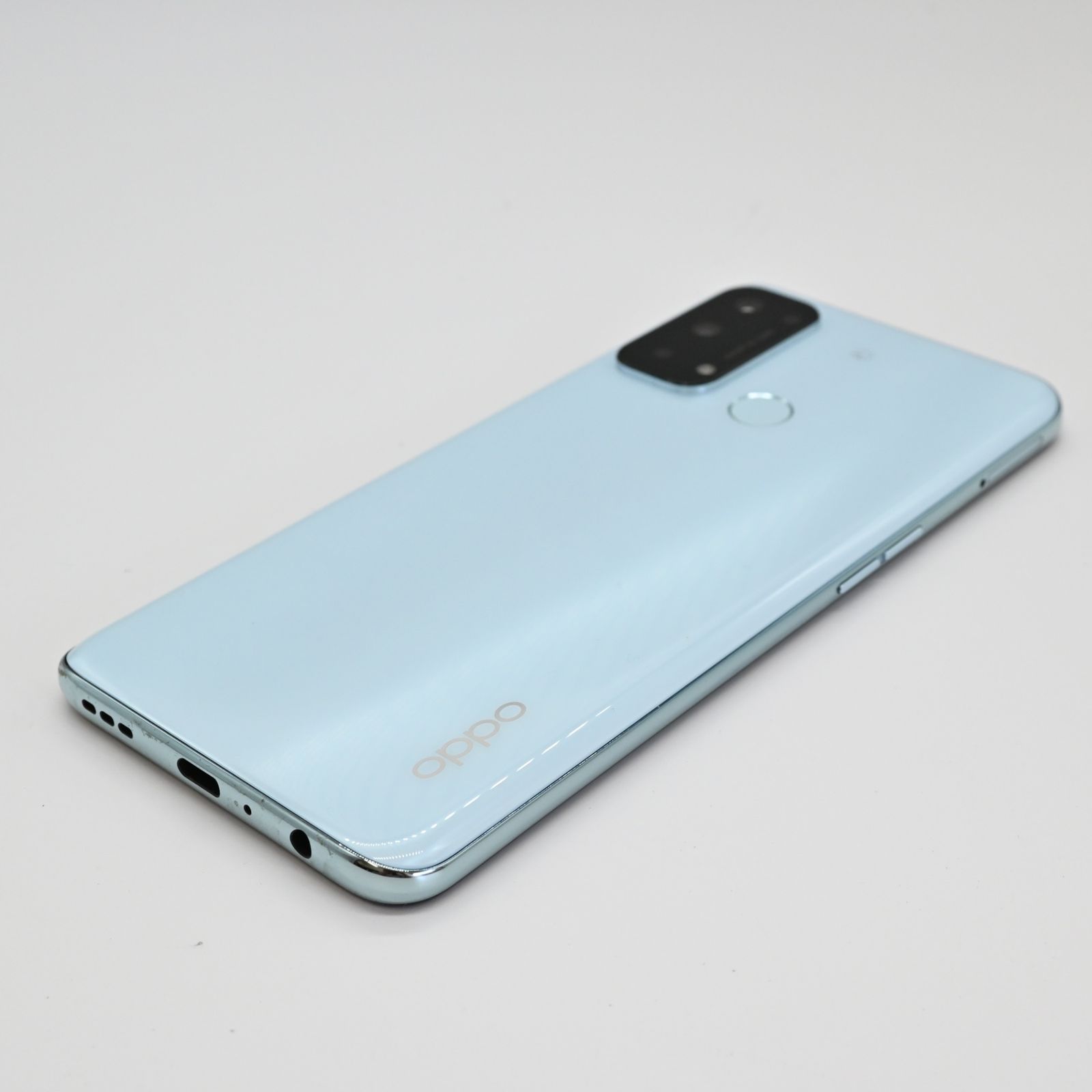 【良品】OPPO Reno5 A アイスブルー128GB スマートフォン 本体