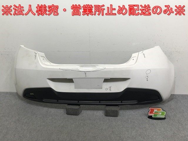 デミオ DE系/DE3AS/DE3FS/DE5FS 純正 リア バンパー D651-50221/K3006 アークティックホワイト A4D マツダ(132204)