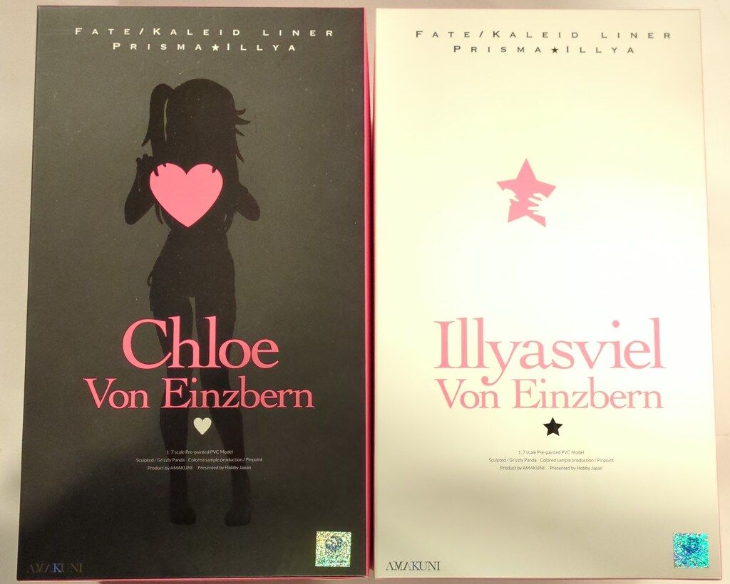 ホビージャパン プリズマイリヤ AMAKUNI イリヤ・クロエ　2体セット ホビージャパン プリズマイリヤ AMAKUNI イリヤ・クロエ 2体セット