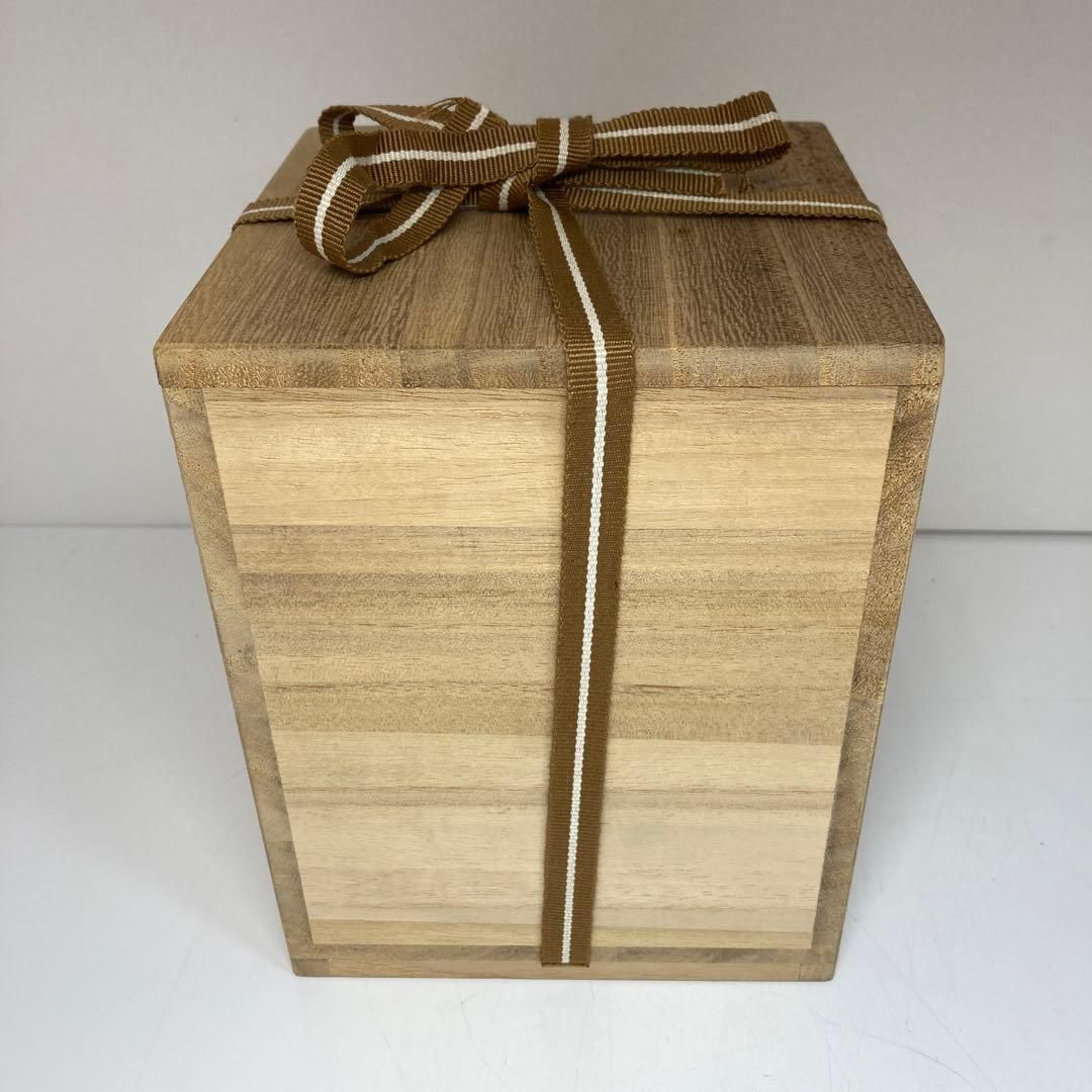 秋月作　薩摩焼　香炉「春の宴」共箱　高さ12㎝　東Y5-0810☆2Fトサコサ 秋月作 薩摩焼 香炉「春の宴」共箱 高さ12㎝ 東Y5-0810☆