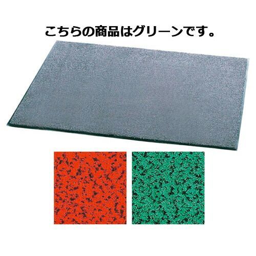 吸水マット(屋内用) 小 グリーン 61-378-7-2 