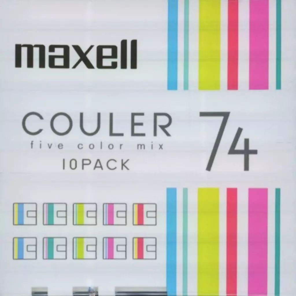 中古】MDディスク 日立マクセル 録音用ミニディスク COULER 74分