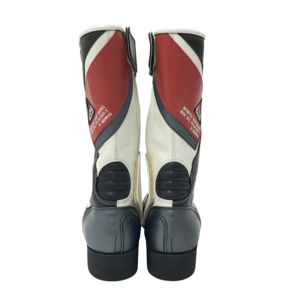 NANKAI 南海 レーシングブーツ ブラック レッド NRB-3F 25 革