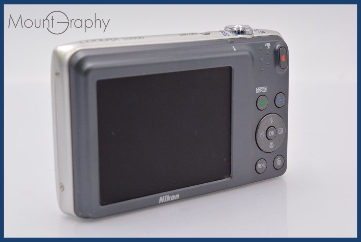 カメラ ★極上美品★ ニコン Nikon COOLPIX S3500 7x バッテリー付属 ★完動★同梱可 #mj4821