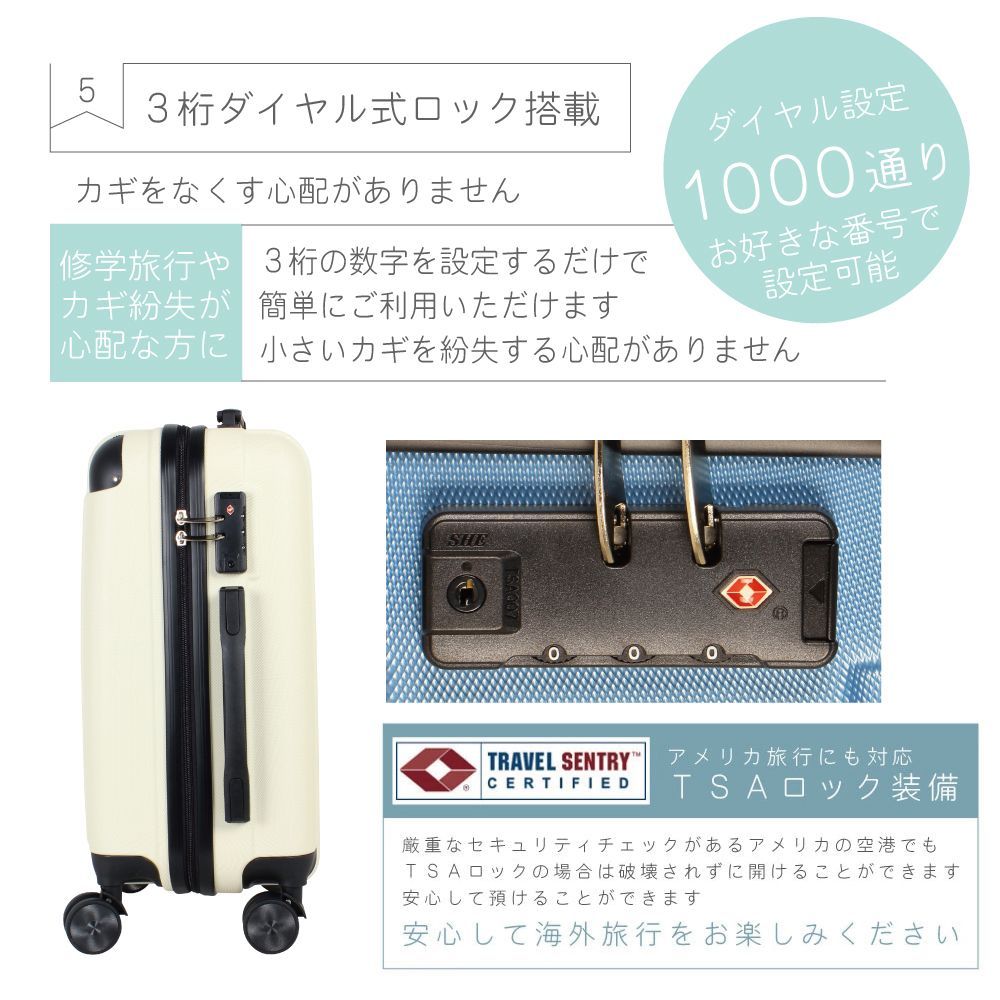 キャリーバッグ スーツケース シンプル 安い 機内持込 SS 059 - メルカリ