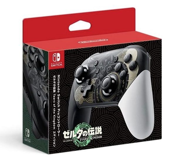任天堂純正品 Nintendo Switch Proコントローラー ゼルダの伝説 ティアーズ オブ ザ キングダムエディション
