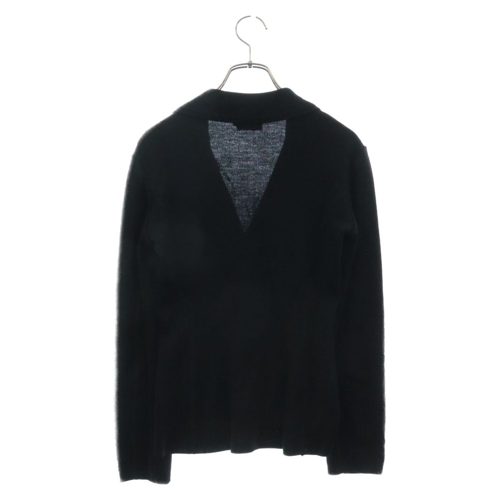 GIORGIO ARMANI (ジョルジオアルマーニ) 襟付きウールカーディガン  