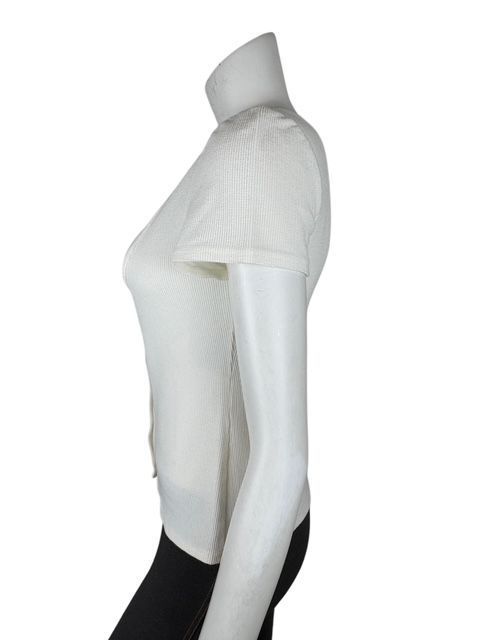 シャネル 15Aザルツブルクライン獅子ボタン付コットンブラウス