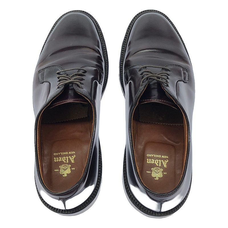 【美品】Alden 990 コードバン 8 1/2D シューツリー付き ALDEN / オールデン | 990 コードバン 外羽根 プレーントゥシューズ