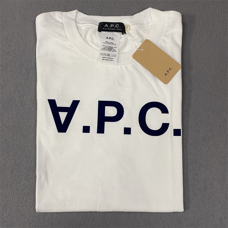 A.P.C.アーペーセー 半袖 Tシャツ APCロゴ 刺繍 ユニセックス