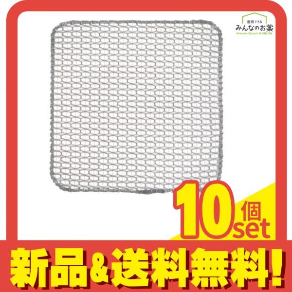 サンコー びっくりフレッシュ 抗菌糸で作ったメッシュクロス 1枚入 BI-13 10個セット