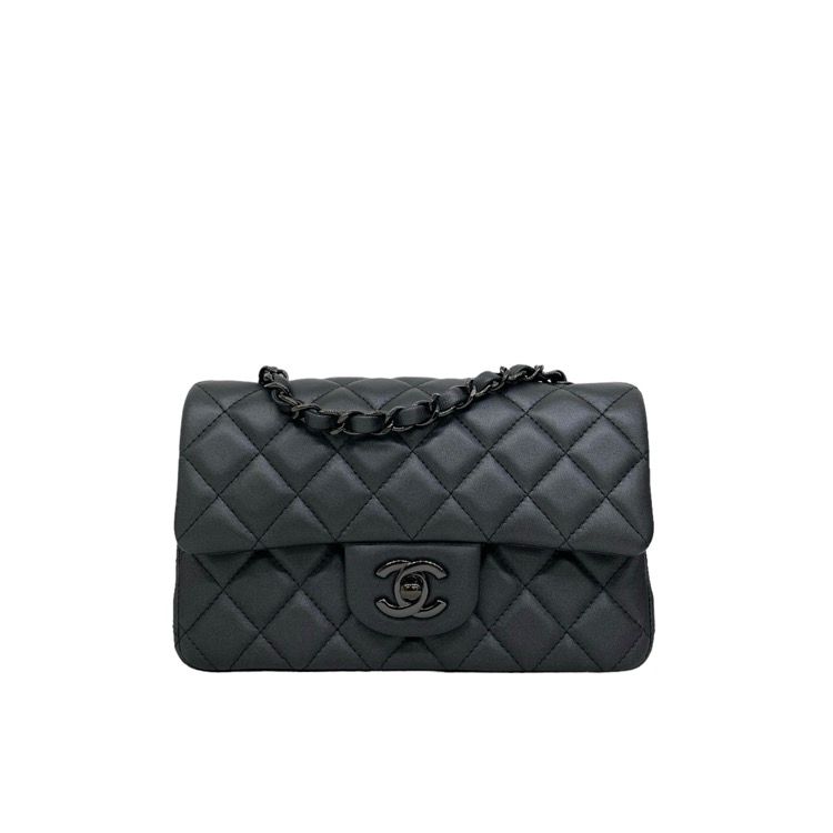 【CHANEL】希少カラー★オールブラックシャネルショルダーバッグ シックなオールブラック☆シャネル チェーンウォレット SO BLACK