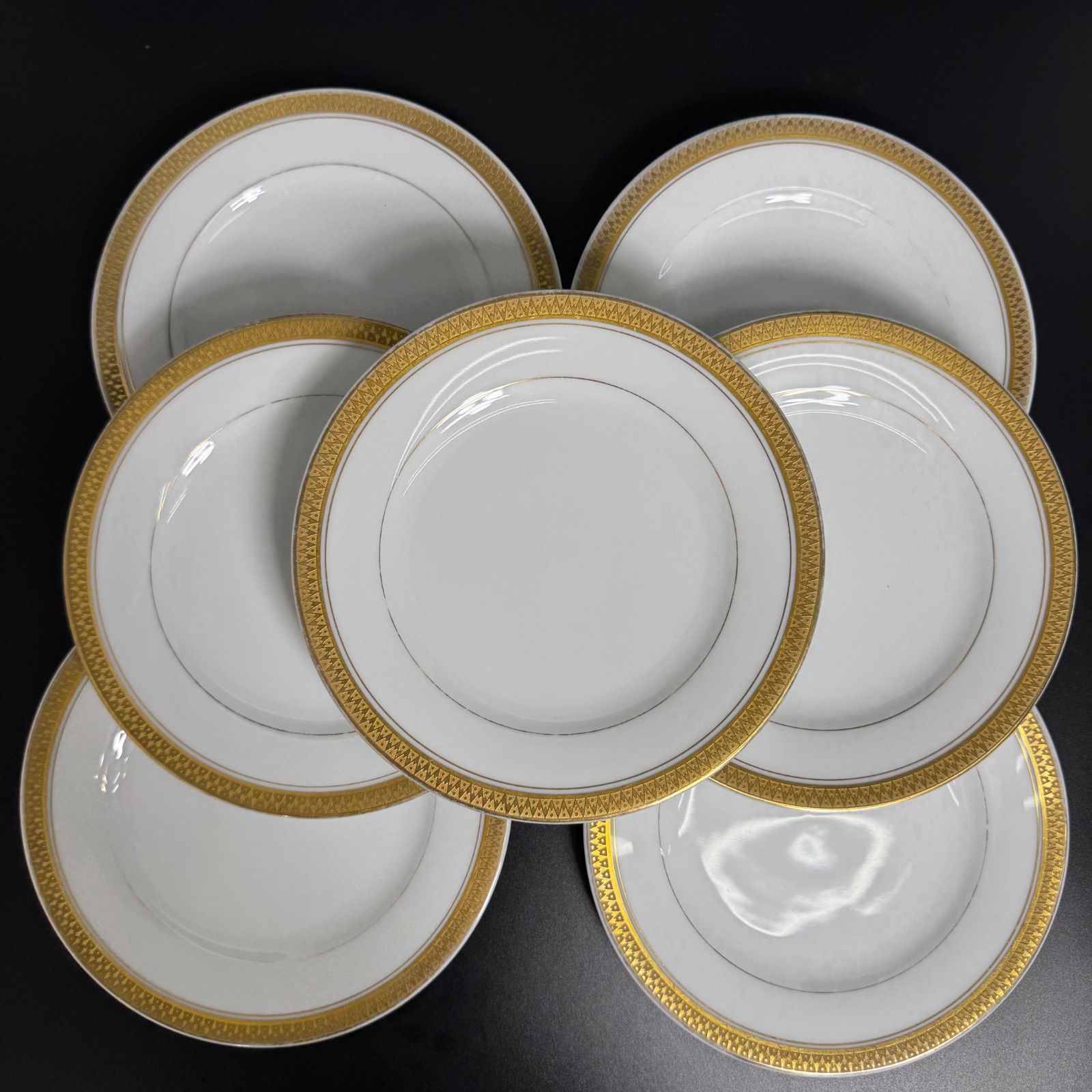 ノリタケ GOLDRIDGE 金彩プレート 7枚セット 5480S B品扱い 食器