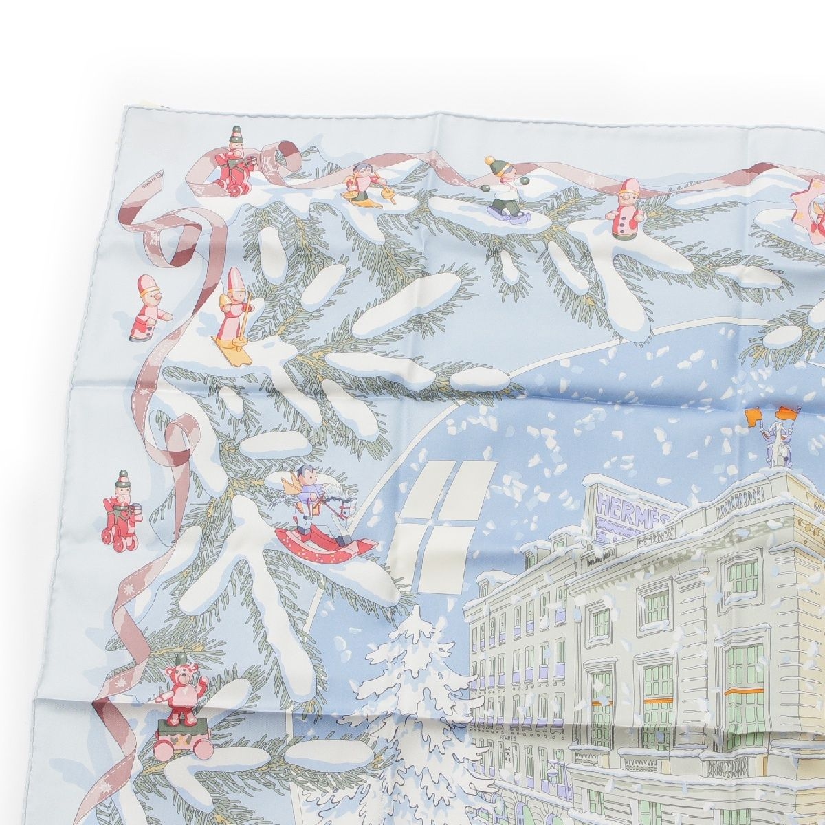 極希少 美品 エルメス シルクスカーフ カレ90 フォーブル24番地のクリスマス 楽天市場】レア 極美品 Hermes エルメス カレ90 Noel au 24