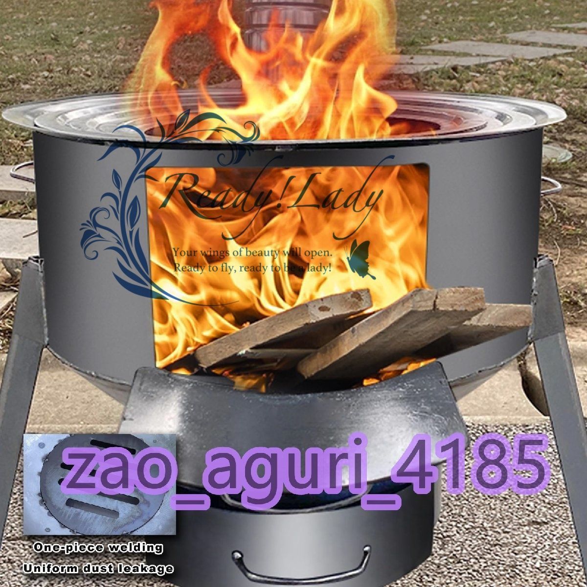 キャンプ 薪ストーブ