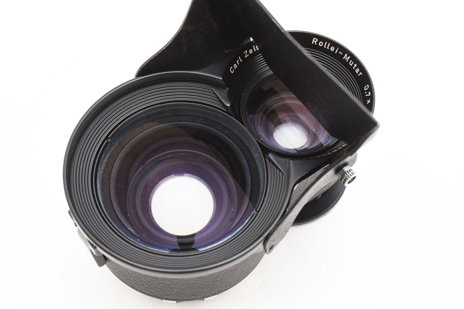  品 ローライ ROLLEI Mutar 0 7 x BAY 2 ムター 広角 ワイドコンバーター カールツァイス ケース付属 LL 6080 3619 コンバージョンレンズ カメラ