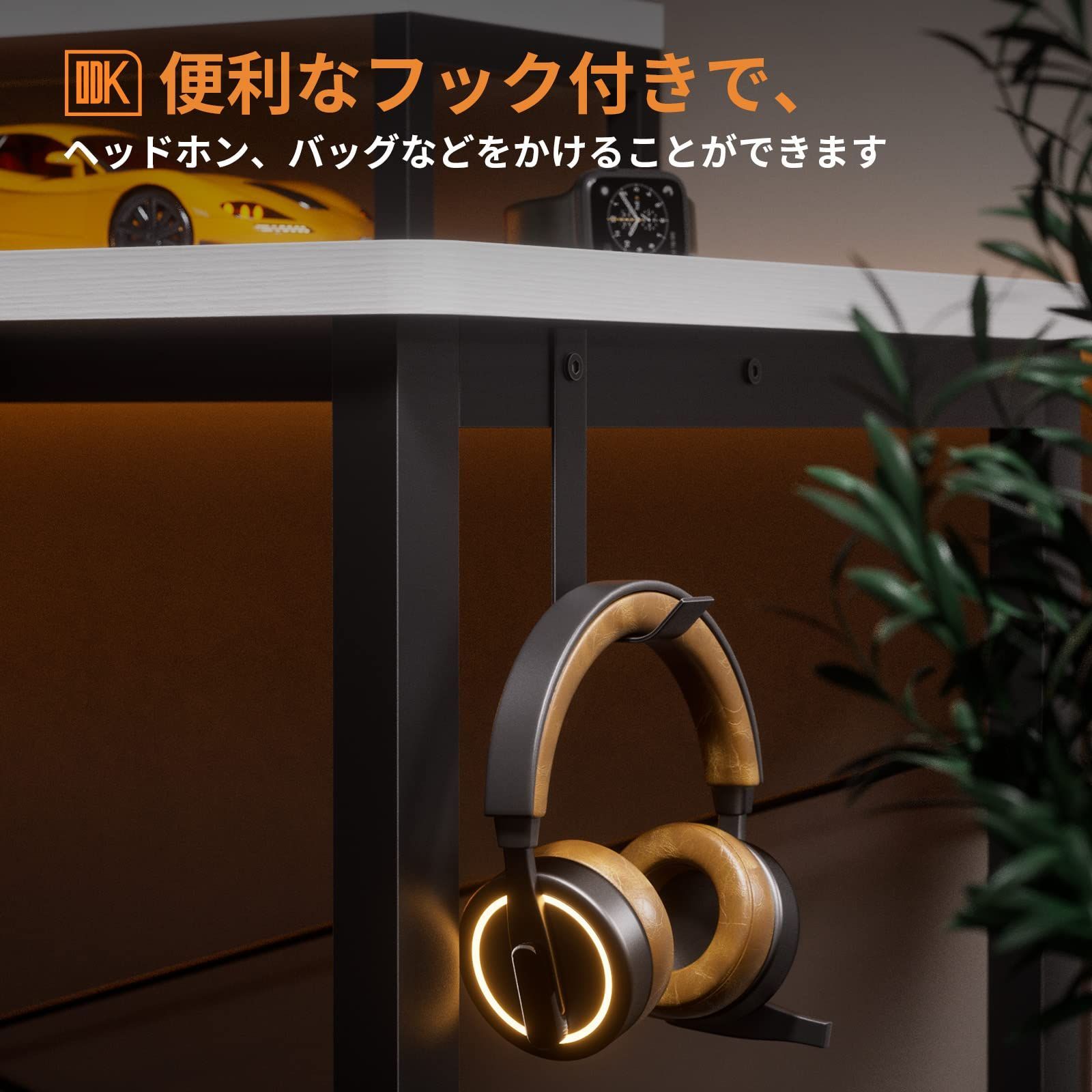 新着商品 ホワイト 組立簡単 書斎 在宅勤務 オフィスデスク コーナーデスク 収納袋付き 机 デスク pcデスク 幅146cm×奥行120cm L字型 ゲーミングデスク パソコンデスク l字デスク ODK