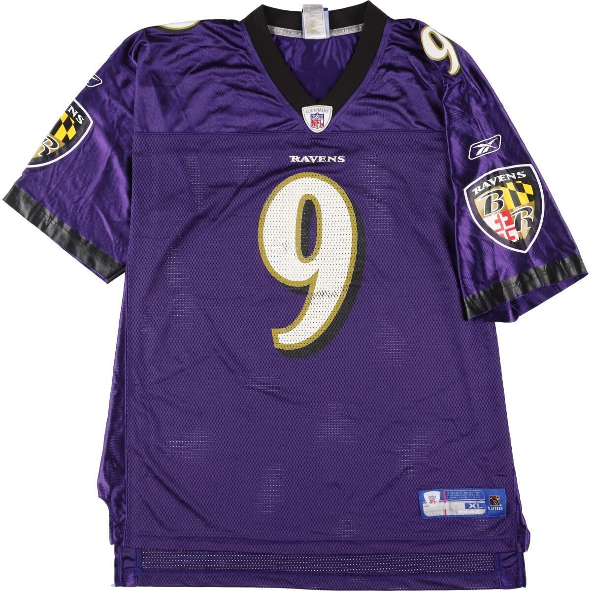 古着 リーボック Reebok NFL BALTIMORE RAVENS ボルチモアレイブンズ V