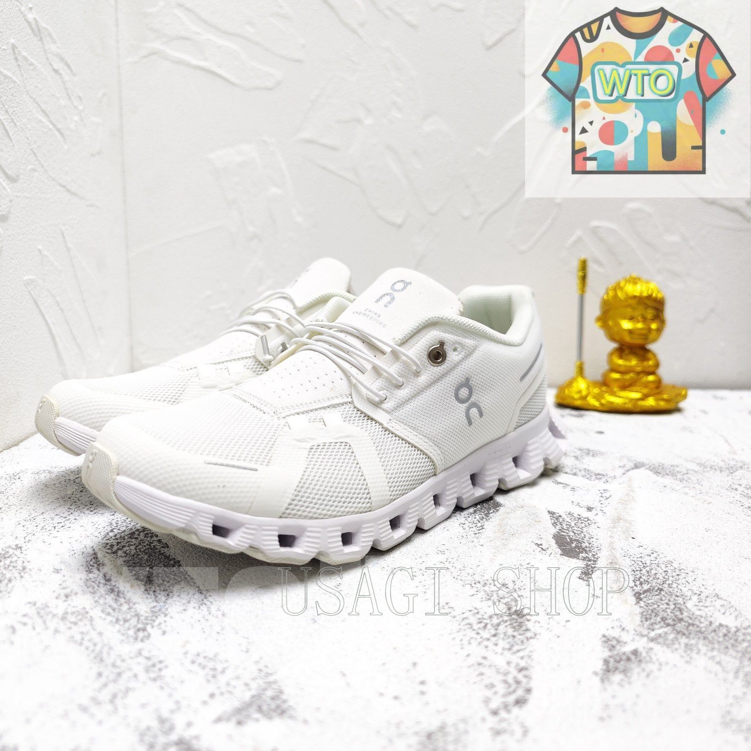 On Cloudstratus ホワイト/イエロー トレーニングシューズ Men's Cloudstratus 3 | White & Undyed | On United States