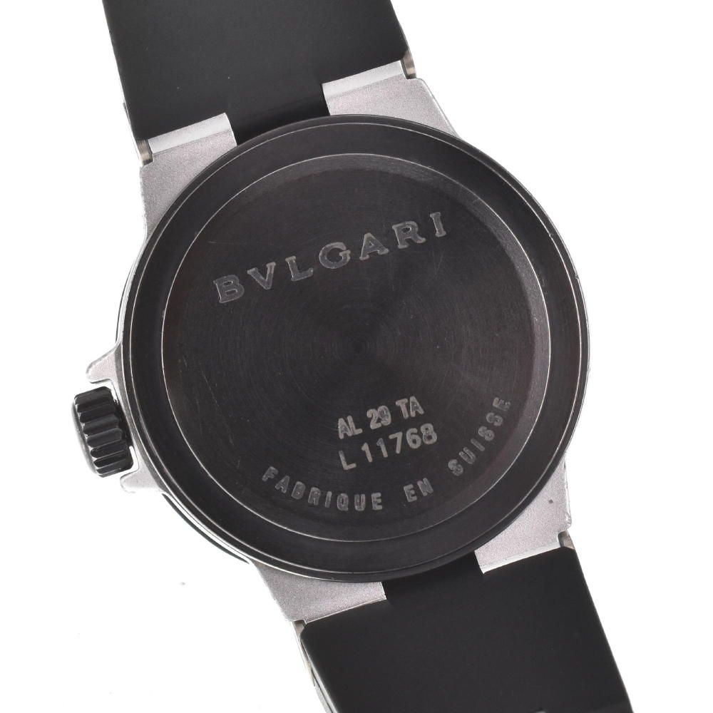 ブルガリ BVLGARI AL29TA アルミニウム デイト クォーツ レディース
