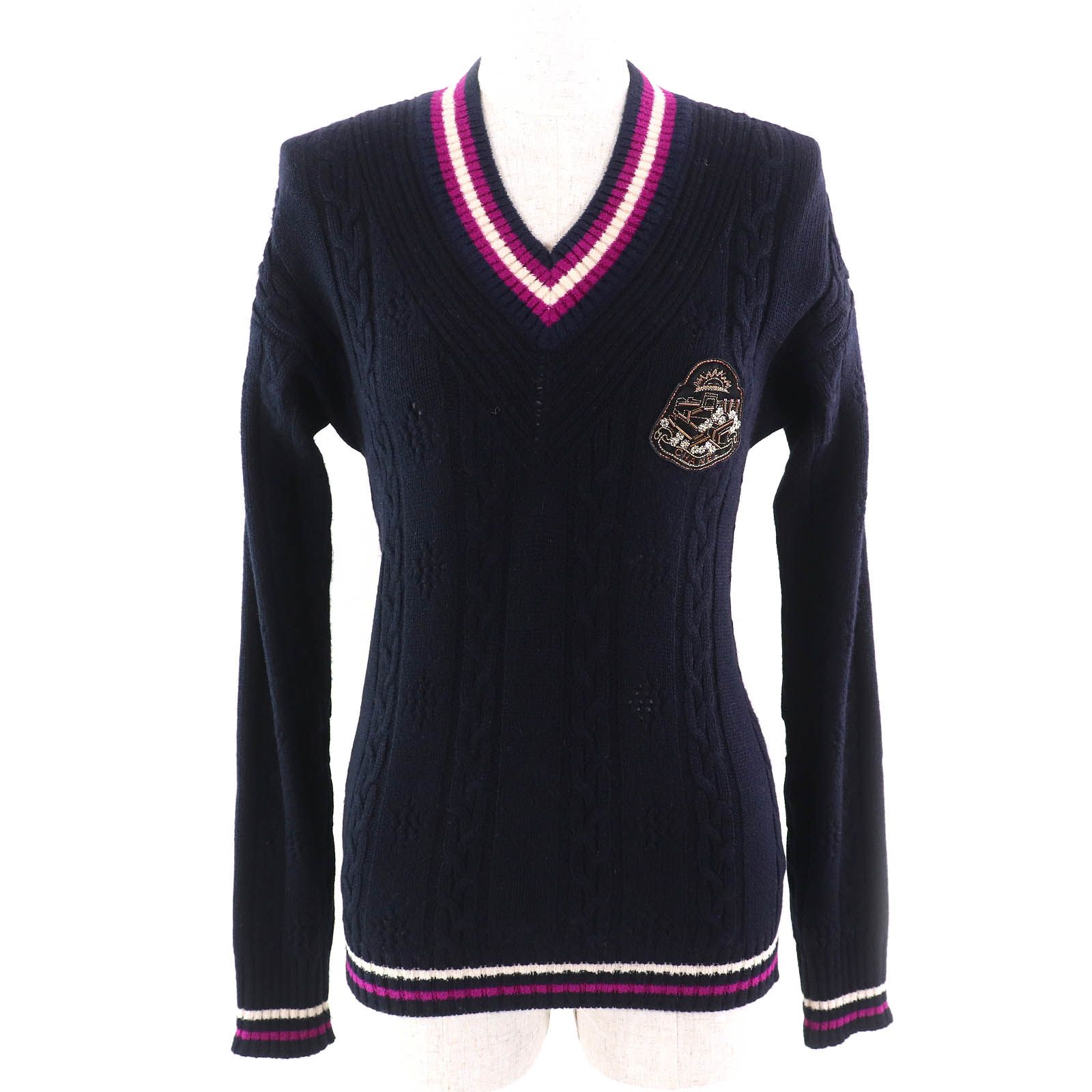 シャネル　カシミヤセーター CHANEL / シャネル | cashmere 100％ / カシミヤ ニット プル