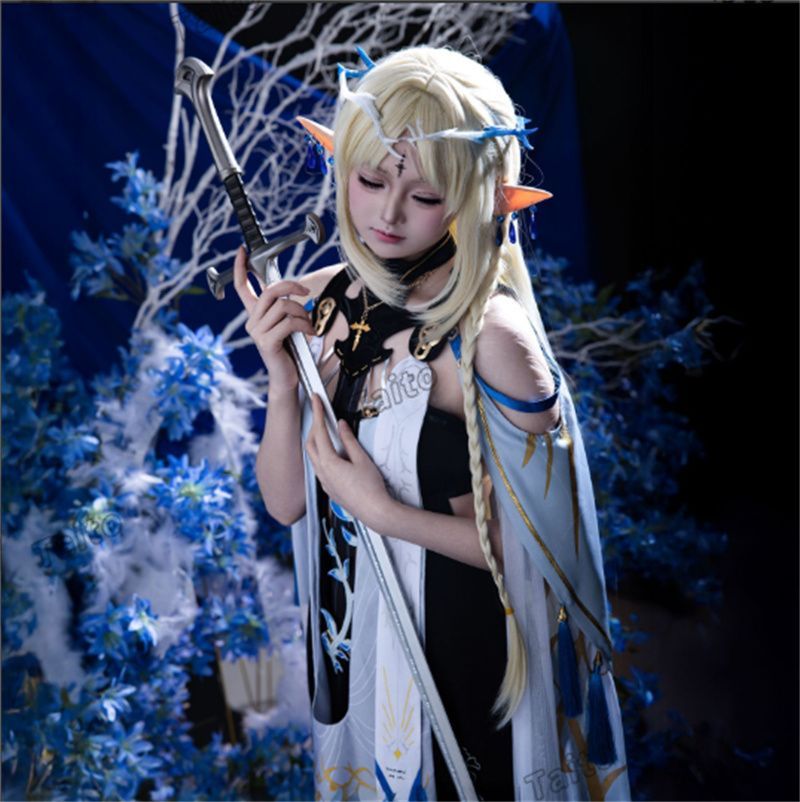 鳴潮 カルテジア コスプレ衣装 ウィッグ付き 祝日贈り物 Cosplay